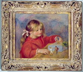 Claude Renoir beim Spielen, ca. 1905